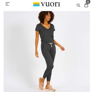 Vuori Jumpsuit tried on tags removed never worn
